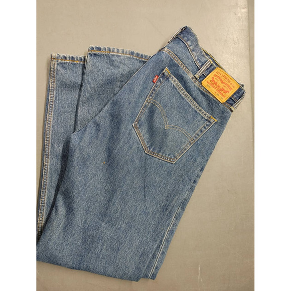 Levi's Other - Levi's 505 Regular Fit Straight Leg Blue Jeans 38x34 Men's